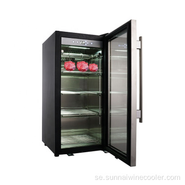 Het försäljningskompressor köttskåp torr ålder kylskåp